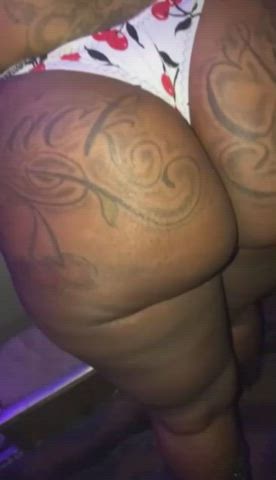 Tattoo on that big ass booty