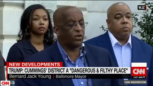 Baltimore Mayor Fires Back At Trump