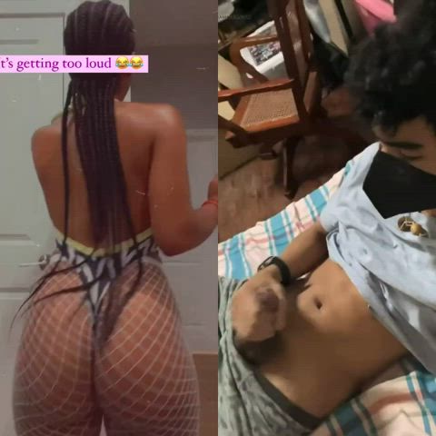 asian cock ass clapping babecock big ass cumshot ebony fishnet mask nsfw teasing