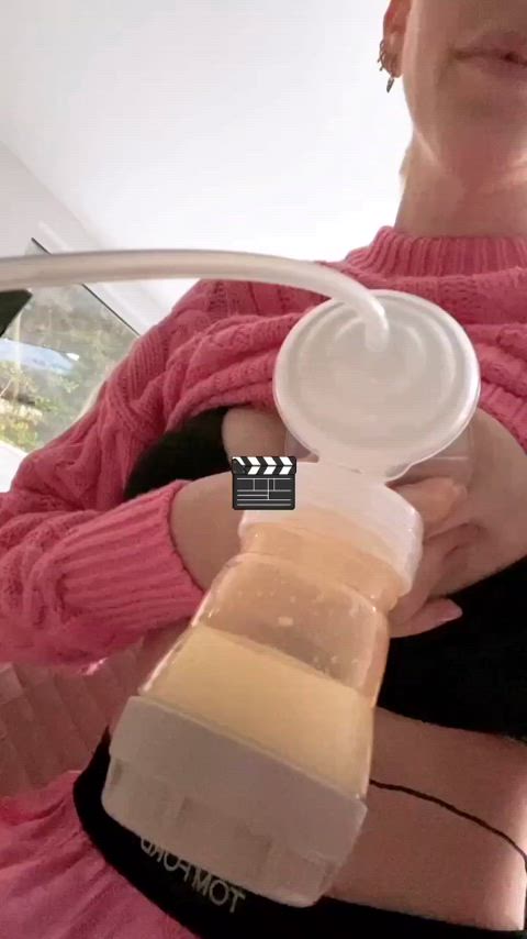 celebrity milking nipple pregnant clip
