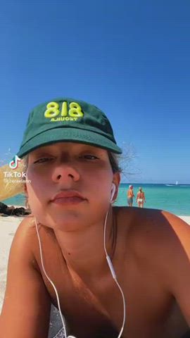 beach boobs tiktok clip