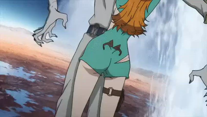 anime long legs alien robot boobs ass clip