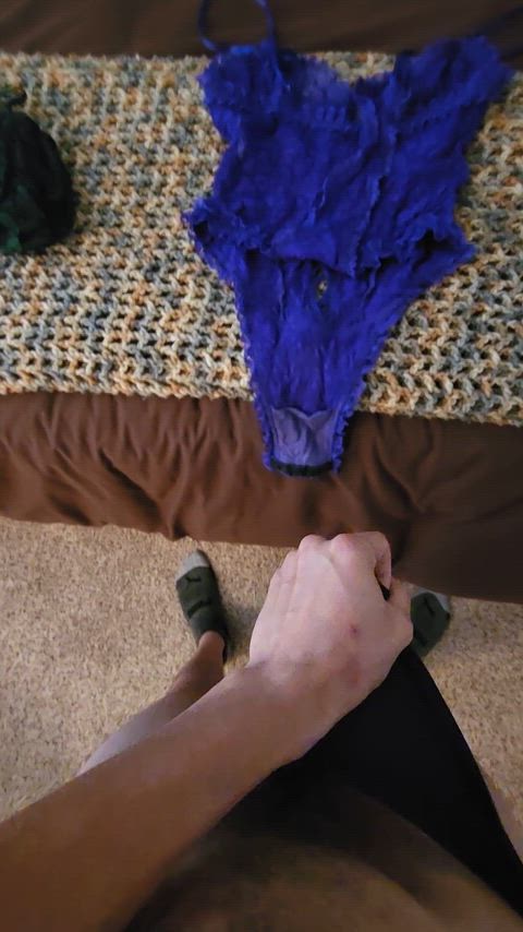 bodysuit cumshot lingerie masturbating mom panties son thong clip