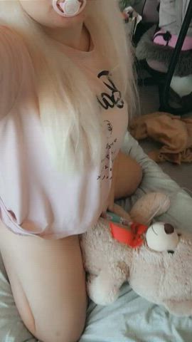 Waiting for Daddy's permission to cum but he's taking so long to respond so I'm taking