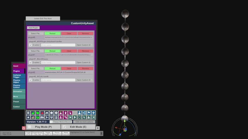 3D Anal Beads Toy clip