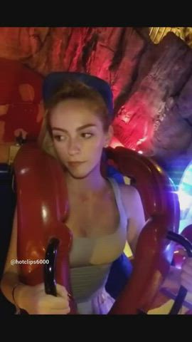 boobs tits natural tits bouncing tits accidental bra exposed public screaming clip