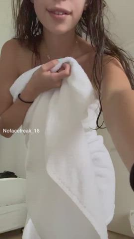 booty goddess nude towel clip