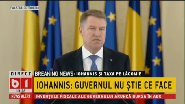 Iohannis: Lăcomia PSD-iștilor va da peste cap economia. N-au bani. Inventează