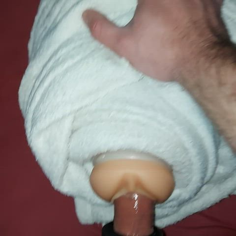 big dick fleshlight masturbating pov solo wet clip