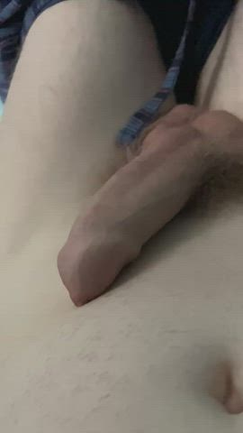 foreskin masturbating stretching clip