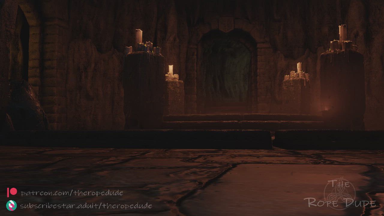 Lara's Capture Part03 Portal summoning final (The Rope Dude) [Final Fantasy 7]