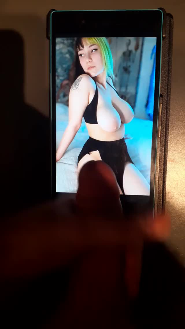bigtittygothegg cum tribute | good cum zoom at the end ?