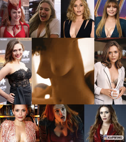 Elizabeth Olsen mega collage