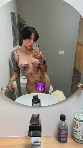 cosplay fitness latina tattoo clip