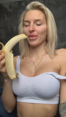 blowjob boobs food fetish small nipples sucking tits clip