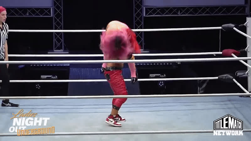 mexican white girl wrestling clip