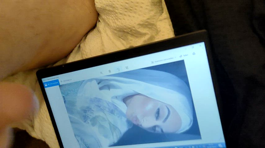 cum tribute für sexy hijabi