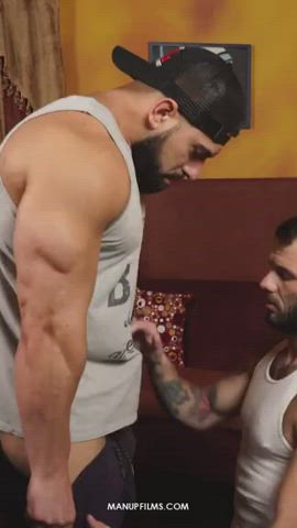 big dick blowjob cock gay muscles clip