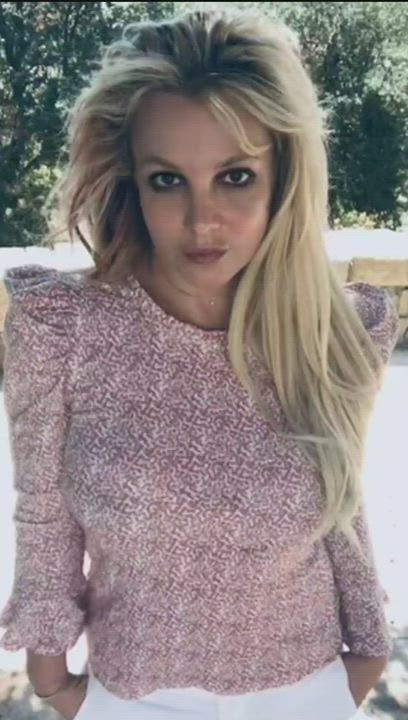 Babe Britney Spears Celebrity Fake Smile clip