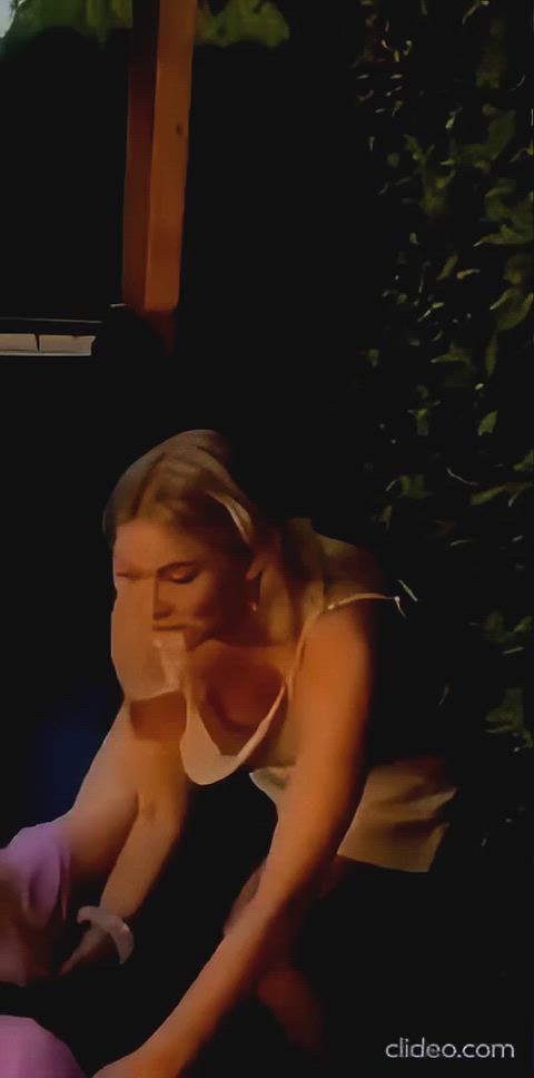 Drunk Astrid S accidental candid nipslip & shows big tits