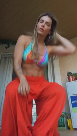 big ass brazilian celebrity cleavage milf tease clip