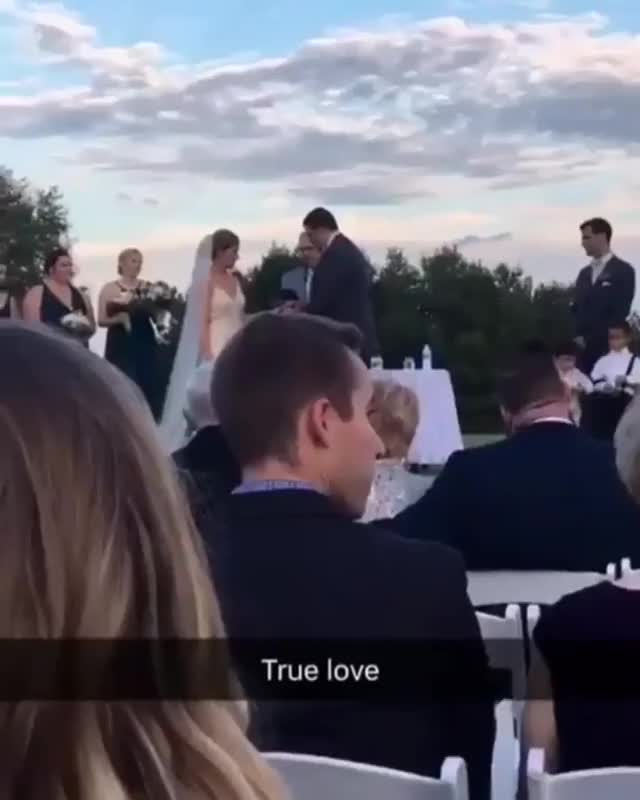Two types of people at weddings