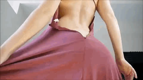 ass ass clapping booty bubble butt dress shaking clip