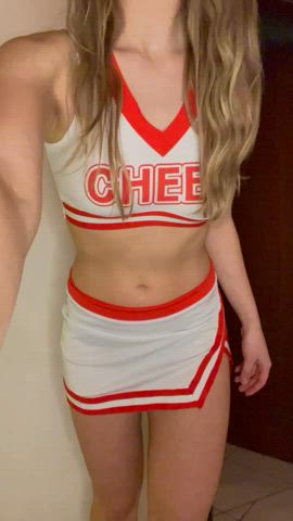 I will be the hottest cheerleader you ever had ;)
