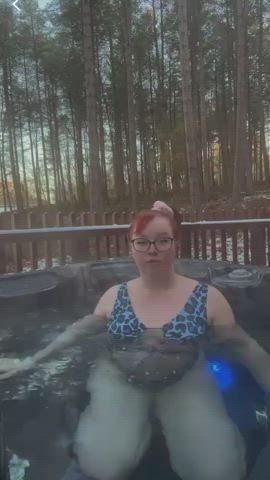 perky redhead swimsuit teasing tiktok tits uk wet white girl clip