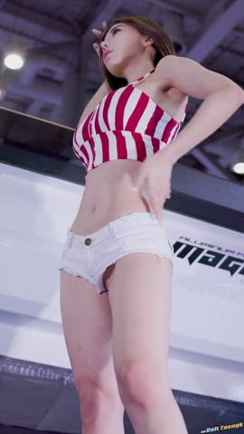 Asian Boat Cute Korean Model clip