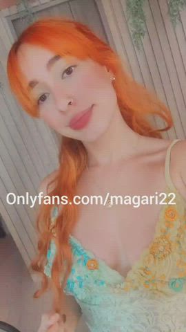 amateur big tits camgirl cute face fuck homemade onlyfans redhead webcam clip