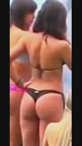 bikini body brazilian brunette bubble butt dani goddess latina sensual tease clip