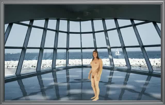 Undressed in an Art Museum 1 by Mark Heffron