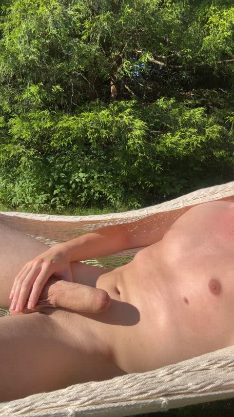 As soon as the sun hits my dick I get hard 😅