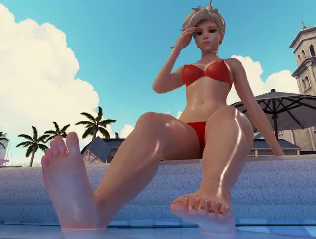 mercy by the pool by dais1984 dd71njk