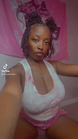 big tits boobs cute ebony tiktok tits clip