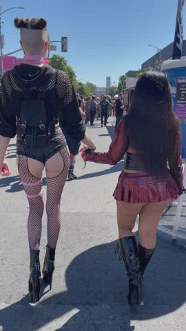 Me and my Brat at Folsom Street Fair