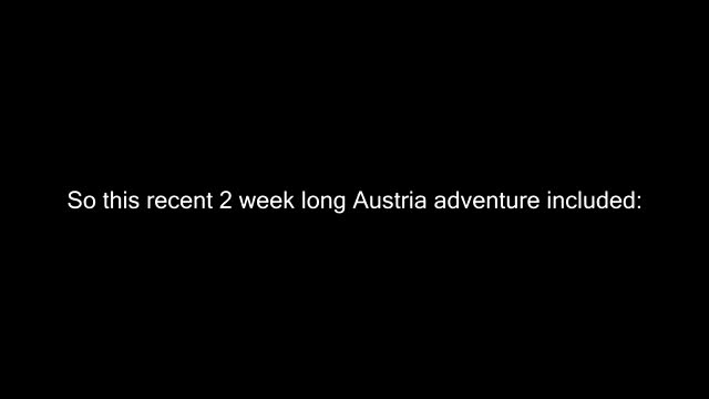 Austria adventure