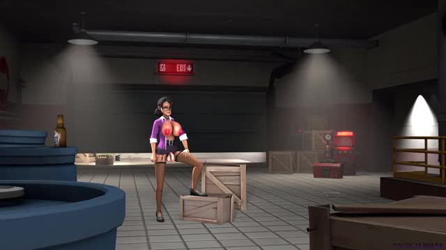 [oc] Miss Pauling TF2 cock expansion
