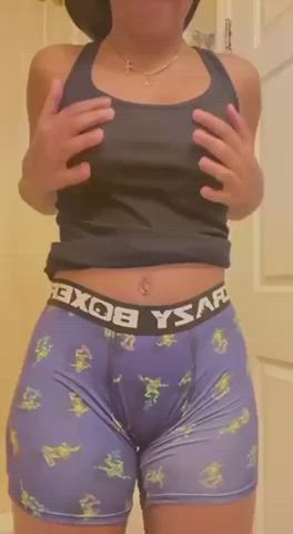 hardcore homemade yoga pants clip