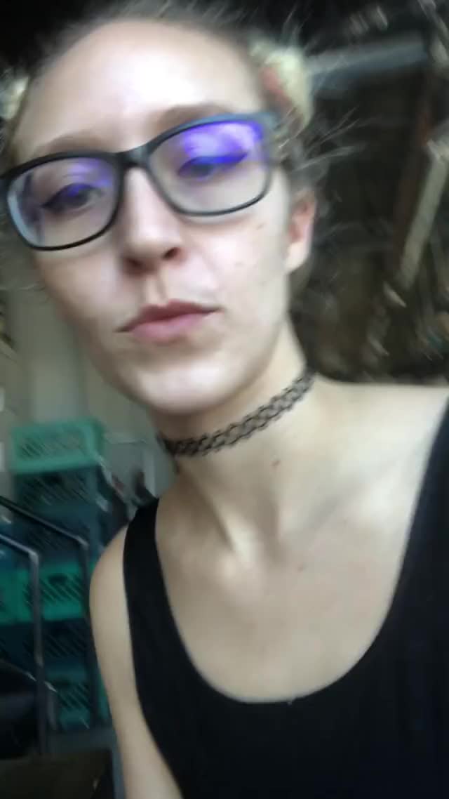 Showing you my pussy in public :) Do you want to play with it under the table?[gif]