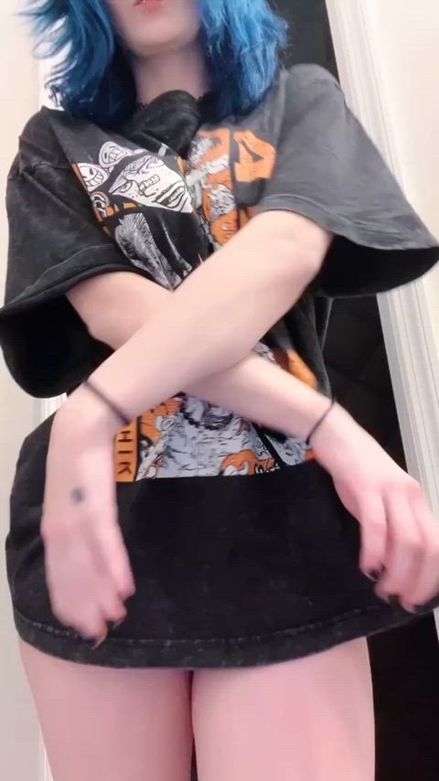 ass big tits boobs goth tits clip