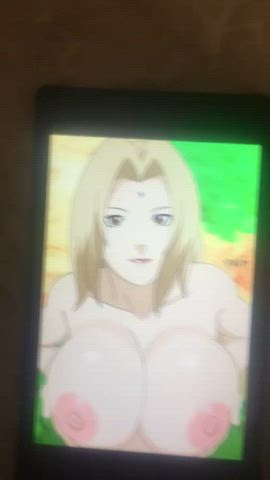 Tsunade cum tribute video