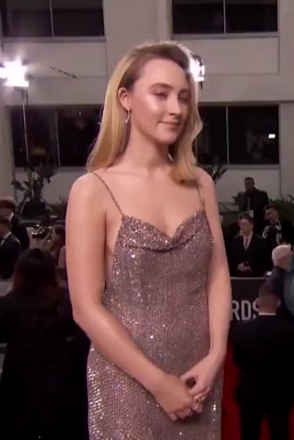 Dress Saoirse Ronan Small Tits clip