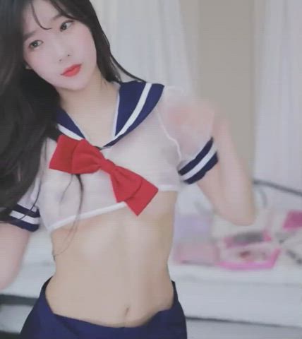 asian cute dancing korean nipple play nipples tease teasing tits clip