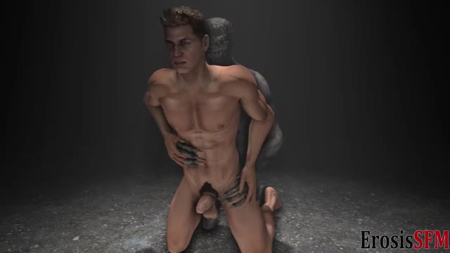 Animation Big Dick Gay Monster Cock clip
