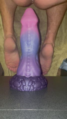 anal bad dragon big dick clip