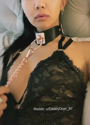 Asian BDSM Leash clip
