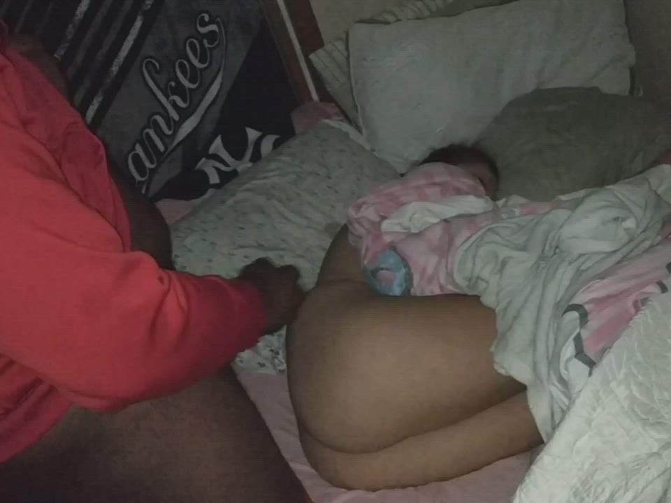 My girl loves when I let my roommate cum on her while she's asleep. Always record