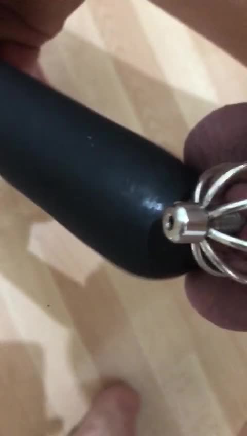Pathetic Ruined chastity orgasm